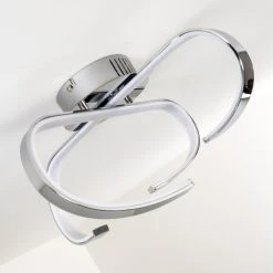 Hofstein Cano Deckenleuchte LED Chrom, 1-flammig -Bürolampen Verkäufe cano deckenleuchte h167459 8