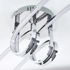 Hofstein Casale Deckenleuchte LED Chrom, 2-flammig -Bürolampen Verkäufe casale deckenleuchte h167374 2