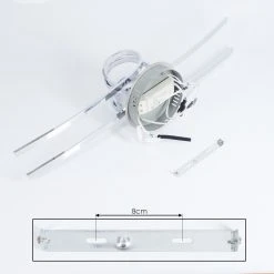 Hofstein Casale Deckenleuchte LED Chrom, 2-flammig -Bürolampen Verkäufe casale deckenleuchte h167374 4