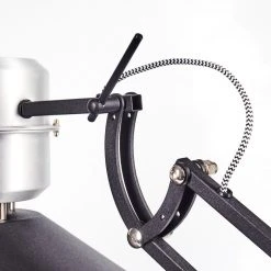 Hofstein Chara Stehleuchte Schwarz, Silber, 1-flammig 16 Hofstein Chara Stehleuchte Schwarz, Silber, 1-flammig -Bürolampen Verkäufe chara stehleuchte h3413883 2