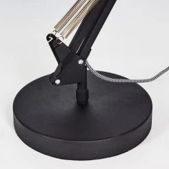 Hofstein Chara Tischleuchte Schwarz, Silber, 1-flammig -Bürolampen Verkäufe chara tischleuchte h3413296 5