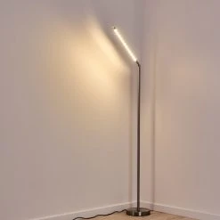 Hofstein Deje Stehleuchte LED Nickel-Matt, 1-flammig 31 Hofstein Deje Stehleuchte LED Nickel-Matt, 1-flammig -Bürolampen Verkäufe deje stehleuchte h3306772 13