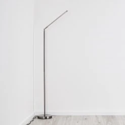 Hofstein Deje Stehleuchte LED Nickel-Matt, 1-flammig 34 Hofstein Deje Stehleuchte LED Nickel-Matt, 1-flammig -Bürolampen Verkäufe deje stehleuchte h3306772 16
