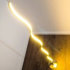 Hofstein Dillon Stehlampe LED Nickel-Matt, 1-flammig -Bürolampen Verkäufe dillon stehlampe h3000588 3