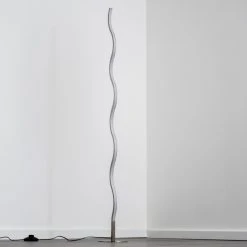 Hofstein Dillon Stehlampe LED Nickel-Matt, 1-flammig -Bürolampen Verkäufe dillon stehlampe h3000588 5