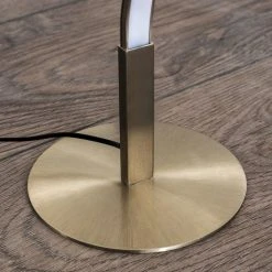 Hofstein Dillon Stehlampe LED Nickel-Matt, 1-flammig -Bürolampen Verkäufe dillon stehlampe h3000588 7