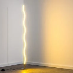 Hofstein Dillon Stehlampe LED Nickel-Matt, 1-flammig -Bürolampen Verkäufe dillon stehlampe h3000588 9