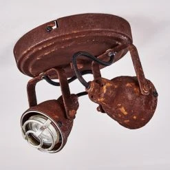 Hofstein Drobak Deckenleuchte Rostfarben, 2-flammig -Bürolampen Verkäufe drobak deckenleuchte h3293782 do1 11