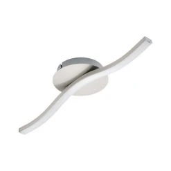 Eglo Leuchten EGLO CABEZAS Deckenleuchte LED Nickel-Matt, Wei&szlig;, 1-flammig