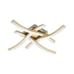 Eglo Leuchten EGLO CABEZAS Deckenleuchte LED Wei&szlig;, Gold, 4-flammig