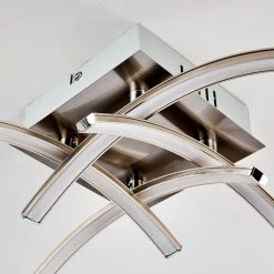 Hofstein Elia Deckenleuchte LED Chrom, 1-flammig -Bürolampen Verkäufe elia deckenleuchte h167398 12