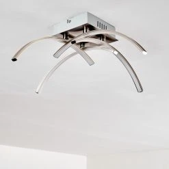 Hofstein Elia Deckenleuchte LED Chrom, 1-flammig -Bürolampen Verkäufe elia deckenleuchte h167398 14