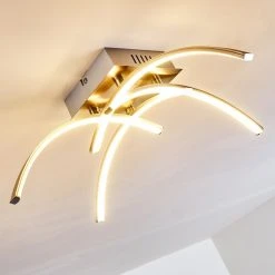 Hofstein Elia Deckenleuchte LED Chrom, 1-flammig -Bürolampen Verkäufe elia deckenleuchte h167398 6