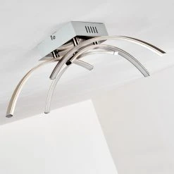 Hofstein Elia Deckenleuchte LED Chrom, 1-flammig -Bürolampen Verkäufe elia deckenleuchte h167398 8