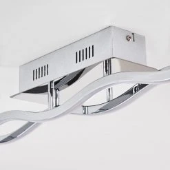 Hofstein Embree Deckenleuchte LED Edelstahl, 2-flammig -Bürolampen Verkäufe embree deckenleuchte h3008539 13