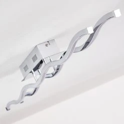 Hofstein Embree Deckenleuchte LED Edelstahl, 2-flammig -Bürolampen Verkäufe embree deckenleuchte h3008539 4