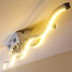 Paul Neuhaus Leuchten EMMA Deckenleuchte LED Edelstahl, 2-flammig 37 Paul Neuhaus Leuchten EMMA Deckenleuchte LED Edelstahl, 2-flammig -Bürolampen Verkäufe emma deckenleuchte 8450 17 18