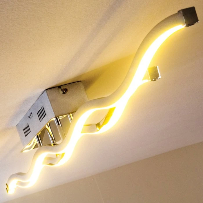 Paul Neuhaus Leuchten EMMA Deckenleuchte LED Edelstahl, 2-flammig 19 Paul Neuhaus Leuchten EMMA Deckenleuchte LED Edelstahl, 2-flammig – Bild 19