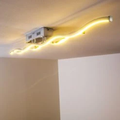 Paul Neuhaus Leuchten EMMA Deckenleuchte LED Edelstahl, 2-flammig 26 Paul Neuhaus Leuchten EMMA Deckenleuchte LED Edelstahl, 2-flammig -Bürolampen Verkäufe emma deckenleuchte 8450 17 7