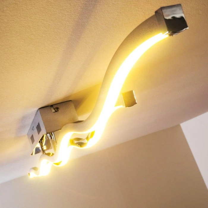 Paul Neuhaus Leuchten EMMA Deckenleuchte LED Edelstahl, 2-flammig 9 Paul Neuhaus Leuchten EMMA Deckenleuchte LED Edelstahl, 2-flammig – Bild 9