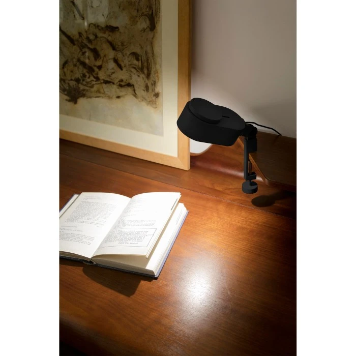 Faro Barcelona Inviting Klemmleuchte Schwarz, 1-flammig 2 Faro Barcelona Inviting Klemmleuchte Schwarz, 1-flammig – Bild 2