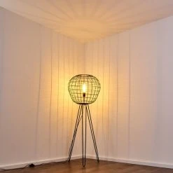 Hofstein Flambeau Stehleuchte Schwarz, 1-flammig 27 Hofstein Flambeau Stehleuchte Schwarz, 1-flammig -Bürolampen Verkäufe flambeau stehleuchte h3352991 10