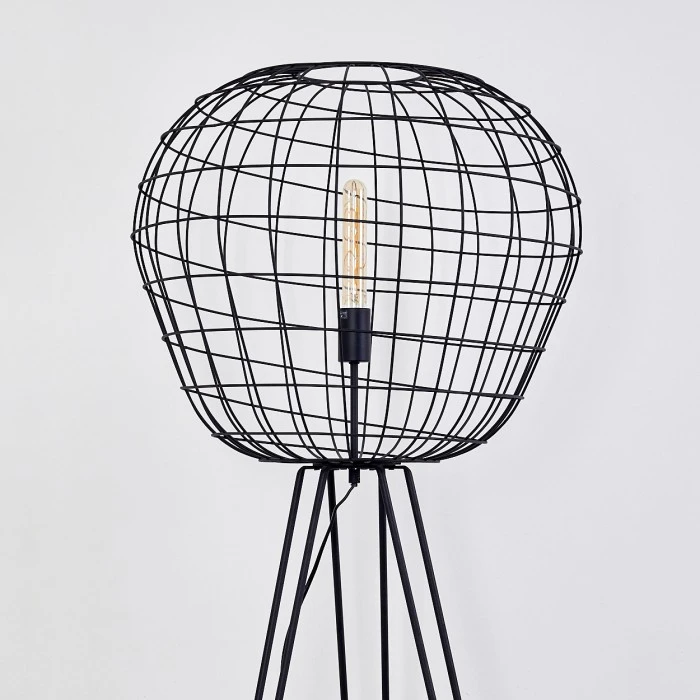 Hofstein Flambeau Stehleuchte Schwarz, 1-flammig 15 Hofstein Flambeau Stehleuchte Schwarz, 1-flammig – Bild 15