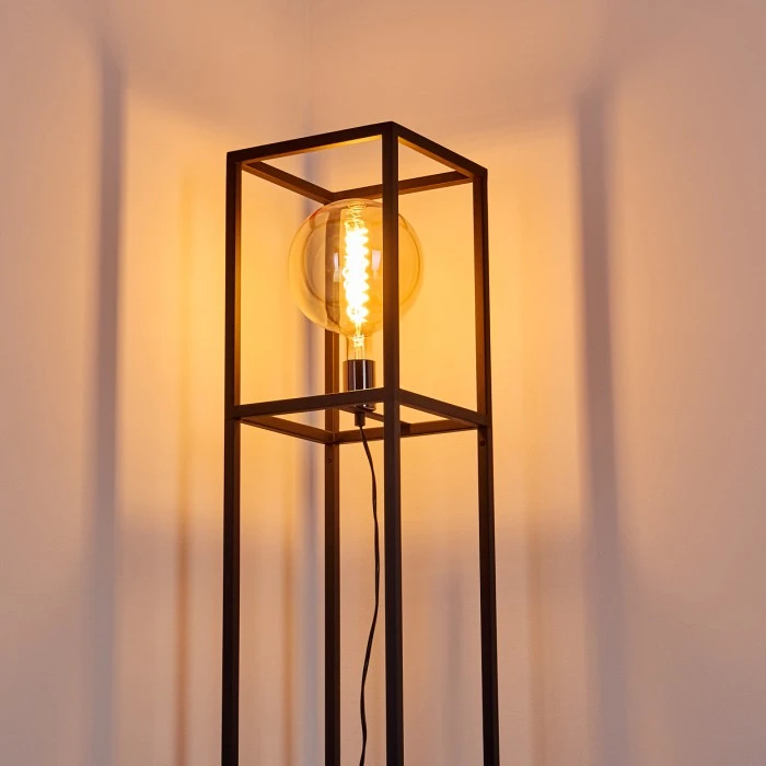 Hofstein Flambeau Stehleuchte Schwarz, 1-flammig 14 Hofstein Flambeau Stehleuchte Schwarz, 1-flammig – Bild 14