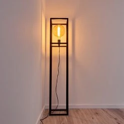 Hofstein Flambeau Stehleuchte Schwarz, 1-flammig 27 Hofstein Flambeau Stehleuchte Schwarz, 1-flammig -Bürolampen Verkäufe flambeau stehleuchte h3361993 7