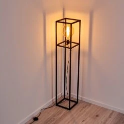 Hofstein Flambeau Stehleuchte Schwarz, 1-flammig 29 Hofstein Flambeau Stehleuchte Schwarz, 1-flammig -Bürolampen Verkäufe flambeau stehleuchte h3361993 9