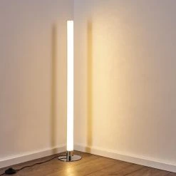 Hofstein Flaut Stehleuchte LED Chrom, 1-flammig, Fernbedienung, Farbwechsler 42 Hofstein Flaut Stehleuchte LED Chrom, 1-flammig, Fernbedienung, Farbwechsler -Bürolampen Verkäufe flaut stehleuchte h3270721 do1 15