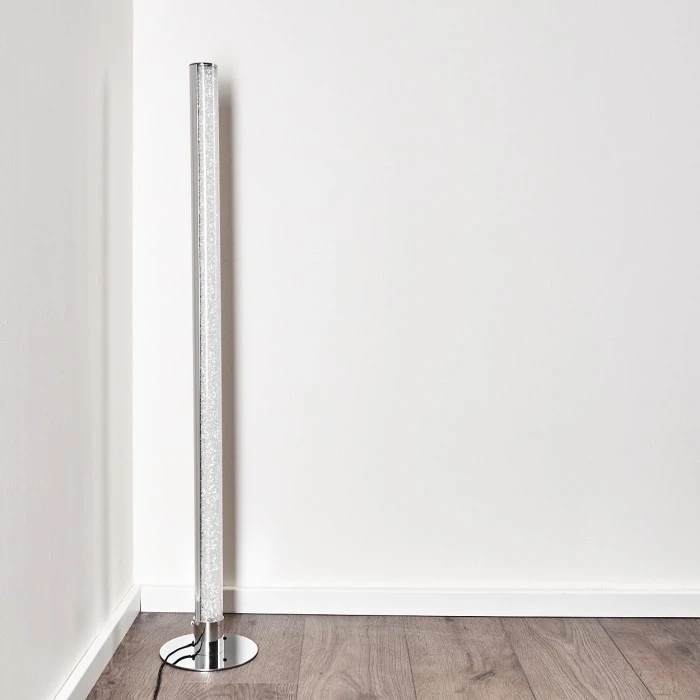 Hofstein Flaut Stehleuchte LED Chrom, 1-flammig, Fernbedienung, Farbwechsler 17 Hofstein Flaut Stehleuchte LED Chrom, 1-flammig, Fernbedienung, Farbwechsler – Bild 17