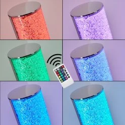 Hofstein Flaut Stehleuchte LED Chrom, 1-flammig, Fernbedienung, Farbwechsler 30 Hofstein Flaut Stehleuchte LED Chrom, 1-flammig, Fernbedienung, Farbwechsler -Bürolampen Verkäufe flaut stehleuchte h3270721 do1 3