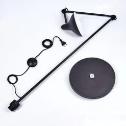 Hofstein Fort Stehleuchte Schwarz, 1-flammig -Bürolampen Verkäufe fort stehleuchte h3421512 4