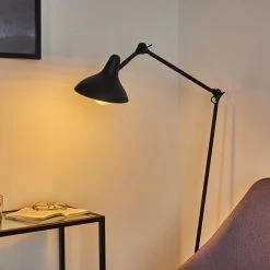 Hofstein Fort Stehleuchte Schwarz, 1-flammig -Bürolampen Verkäufe fort stehleuchte h3421512 6