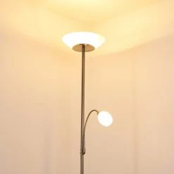 Hofstein Gismaro Stehleuchte Nickel-Matt, 3-flammig 30 Hofstein Gismaro Stehleuchte Nickel-Matt, 3-flammig -Bürolampen Verkäufe gismaro stehleuchte h3358054 11