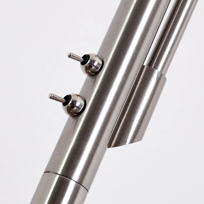 Hofstein Gismaro Stehleuchte Nickel-Matt, 3-flammig 15 Hofstein Gismaro Stehleuchte Nickel-Matt, 3-flammig – Bild 15