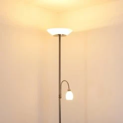 Hofstein Gismaro Stehleuchte Nickel-Matt, 3-flammig 21 Hofstein Gismaro Stehleuchte Nickel-Matt, 3-flammig -Bürolampen Verkäufe gismaro stehleuchte h3358054 2