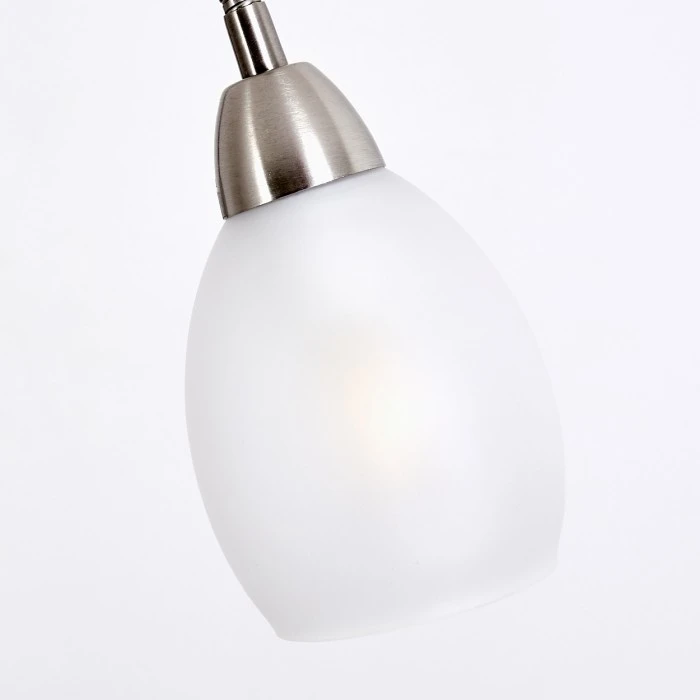 Hofstein Gismaro Stehleuchte Nickel-Matt, 3-flammig 9 Hofstein Gismaro Stehleuchte Nickel-Matt, 3-flammig – Bild 9