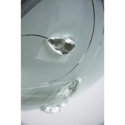 Globo ALIVIA Deckenleuchte Chrom, 2-flammig -Bürolampen Verkäufe globo alivia deckenleuchte 40414 2 2