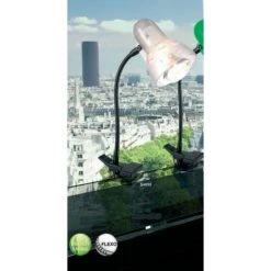 Globo CLIP Klemmstrahler Transparent, 1-flammig