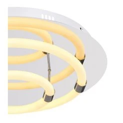 Globo EPI Deckenleuchte LED Wei&szlig;, 1-flammig -Bürolampen Verkäufe globo epi deckenleuchte 65001d1 3