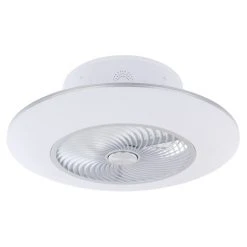 Globo KELLO Deckenventilator LED Wei&szlig;, 1-flammig -Bürolampen Verkäufe globo kello deckenventilator 03623 2