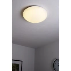 Globo KIRSTEN Deckenleuchte LED Wei&szlig;, 1-flammig