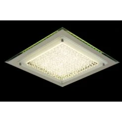 Globo LIANA Deckenleuchte LED Chrom, 1-flammig -Bürolampen Verkäufe globo liana deckenleuchte 49300 11