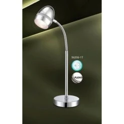 Globo MANJOLA Tischleuchte Chrom, 1-flammig