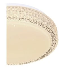 Globo OVI Deckenleuchte LED Wei&szlig;, 1-flammig -Bürolampen Verkäufe globo ovi deckenleuchte 41749 12 3