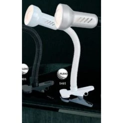 Globo PRACTICA Klemmstrahler Wei&szlig;, 1-flammig