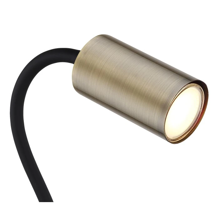 Globo ROBBY Klemmleuchte Schwarz, 1-flammig 3 Globo ROBBY Klemmleuchte Schwarz, 1-flammig – Bild 3