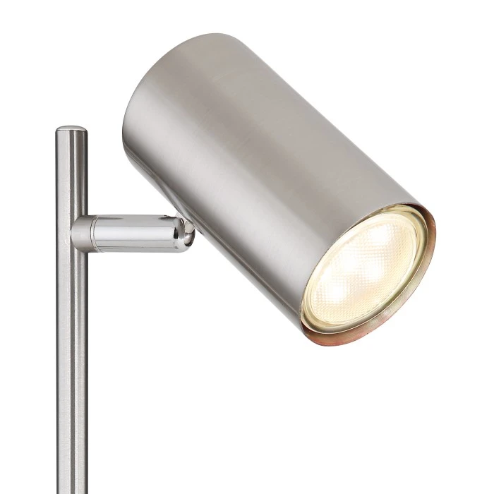 Globo ROBBY Tischleuchte Nickel-Matt, 1-flammig 3 Globo ROBBY Tischleuchte Nickel-Matt, 1-flammig – Bild 3